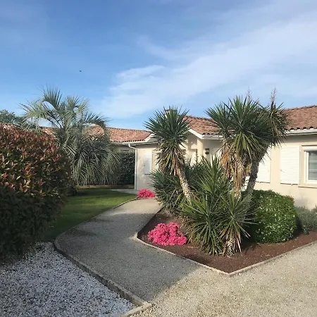 Biscarrosse-villa Classee 3 Etoiles, 4 Personnes, 2 Chambres, 2 Sdb, Entre Lacs Et Ocean, Grande Piscine Privee Ouverte En Saison Апартаменты *